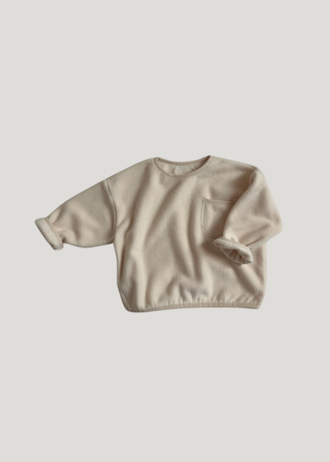 Baby Basic Round Fleece Shirt