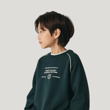 Strap Lettering Brushed Sweatshirt