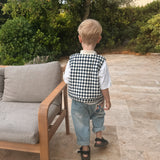 Plaid Vest