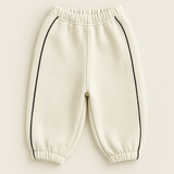 Line Pants Sweatshirt Set in cream (-15%)