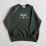 Strap Lettering Brushed Sweatshirt