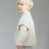 French Vest V Neck Pullunder